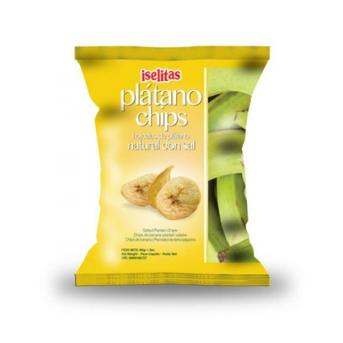 PLATANO CHIPS ISELITAS 85G